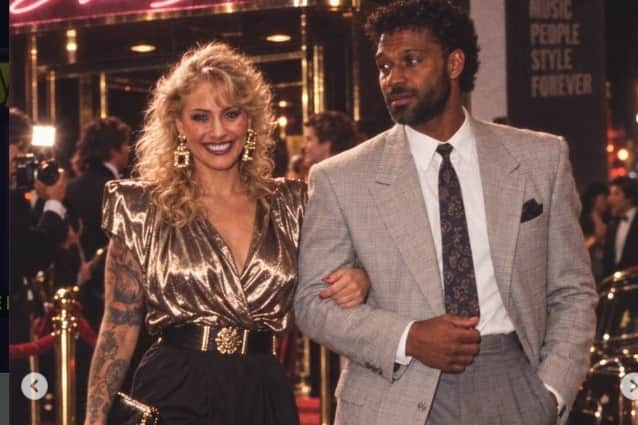 Kell and Ebanie 80s style