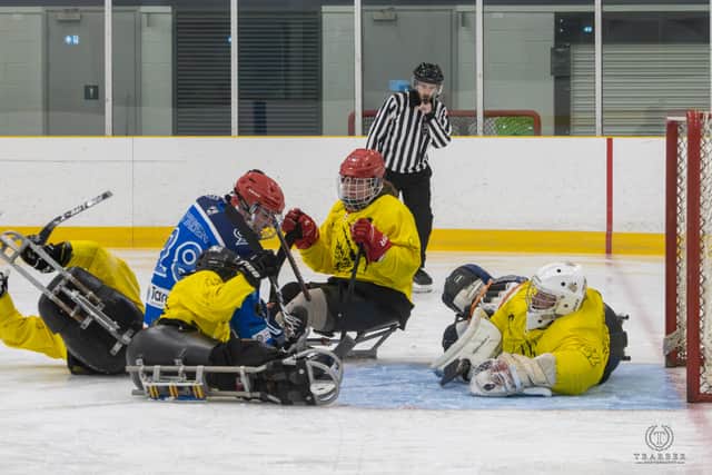 Scramble in the crease