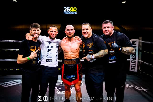 Jason Cunningham Jimmy Joe Flint Connan Murray and team Pic courtesy of Ryan Marsden