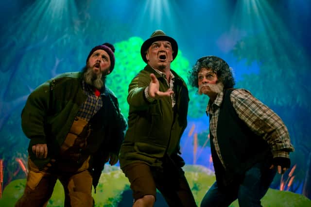 Boggis, Bunce and Bean from "Fantastic Mr Fox"