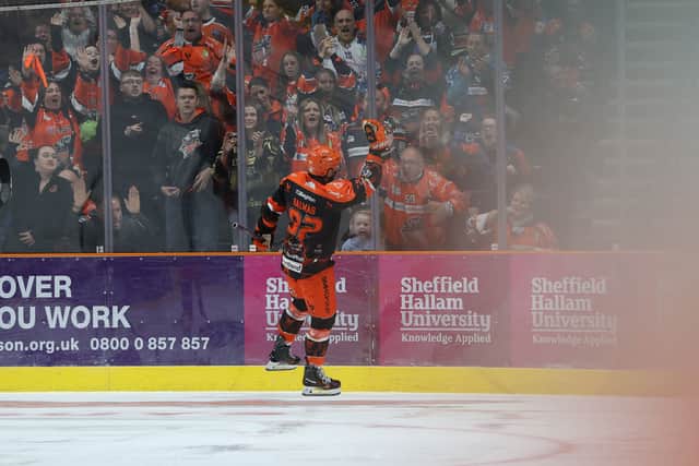 Mitchell Balmas scored a brace against the Panthers 