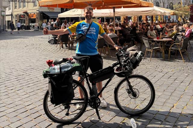 Dan has already passed through Austria, Bosnia and  Slovenia on his travels