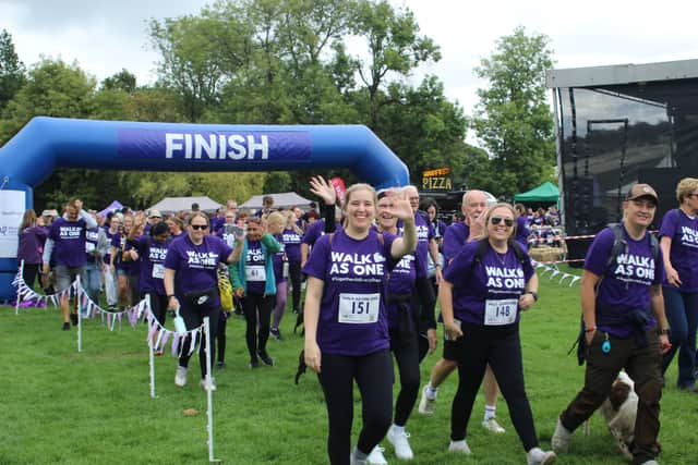 Walkers set off from Endcliffe Park