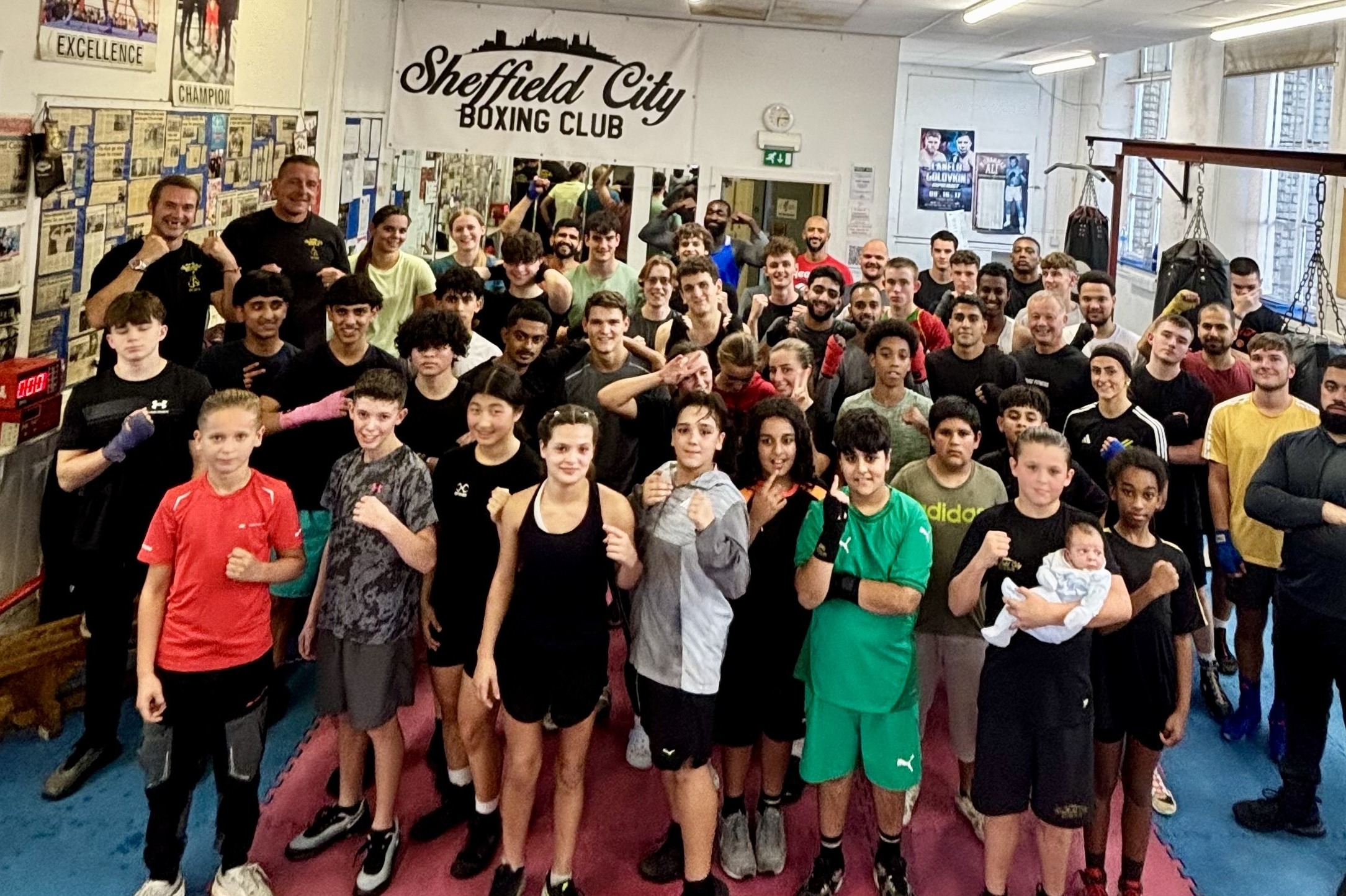 Crowded Sheffield boxing club launches £10,000 fundraising drive