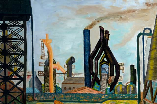 ‘Rebuilding a Blast Furnace’ (1964) Jack Kettell,