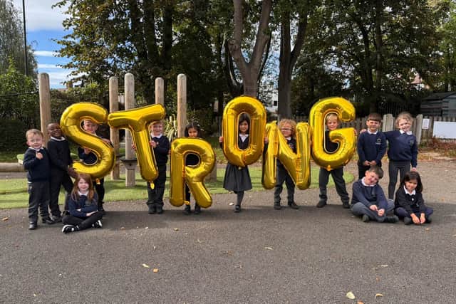Wisewood pupils celebrate strong standards outcome in early years, as well as in inclusion, and personal development and wellbeing.