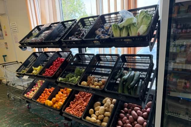 Food options available
