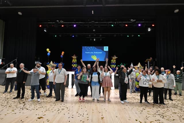 Residents from The Fields shared their talents with the judges and showcased a variety of skills, including singing, dancing, poetry, and rapping. 