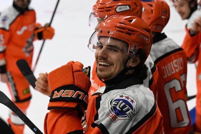 Kyle Watson scored his first professional goal with the Steelers last year