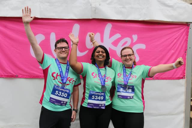 Team Sills & Betteridge take on the Sheffield 10k Corporate Challenge for St Luke's.