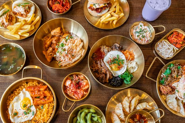 Dishes at the 2026 opening OMOMO on Division Street, which is participating in Dine Sheffield