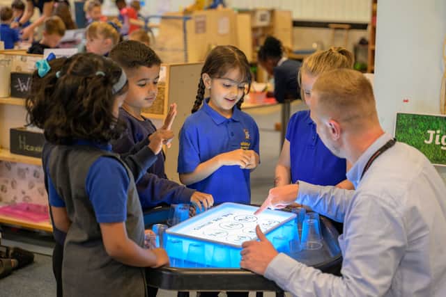 Hillsborough Nursery & Primary School pupils