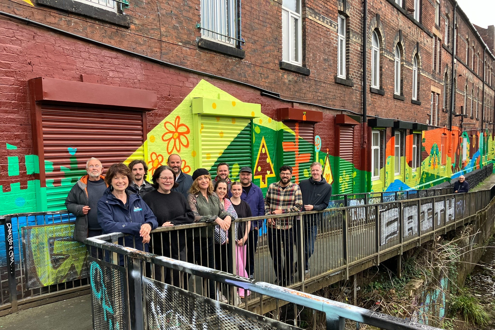 New Sheffield mural celebrates city landmarks and community spirit