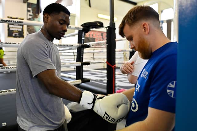Chris Mulunda and Pearce Gudgeon Pic courtesy of Connor McMain