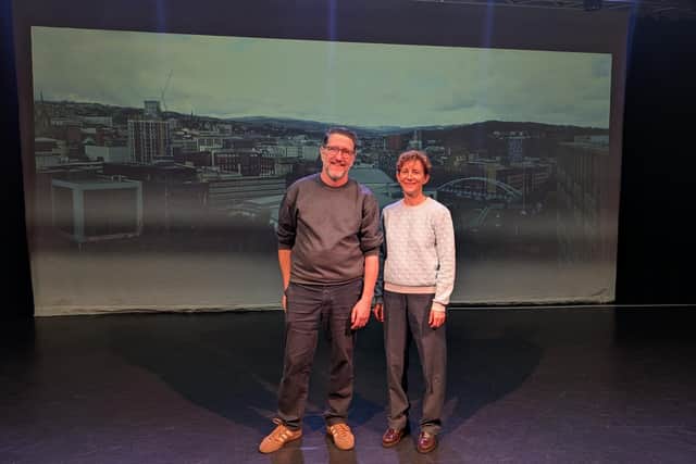 Ashley Barnes from Sheffield Hallam University and Robin Norton-Hale, CEO of English Touring Opera.