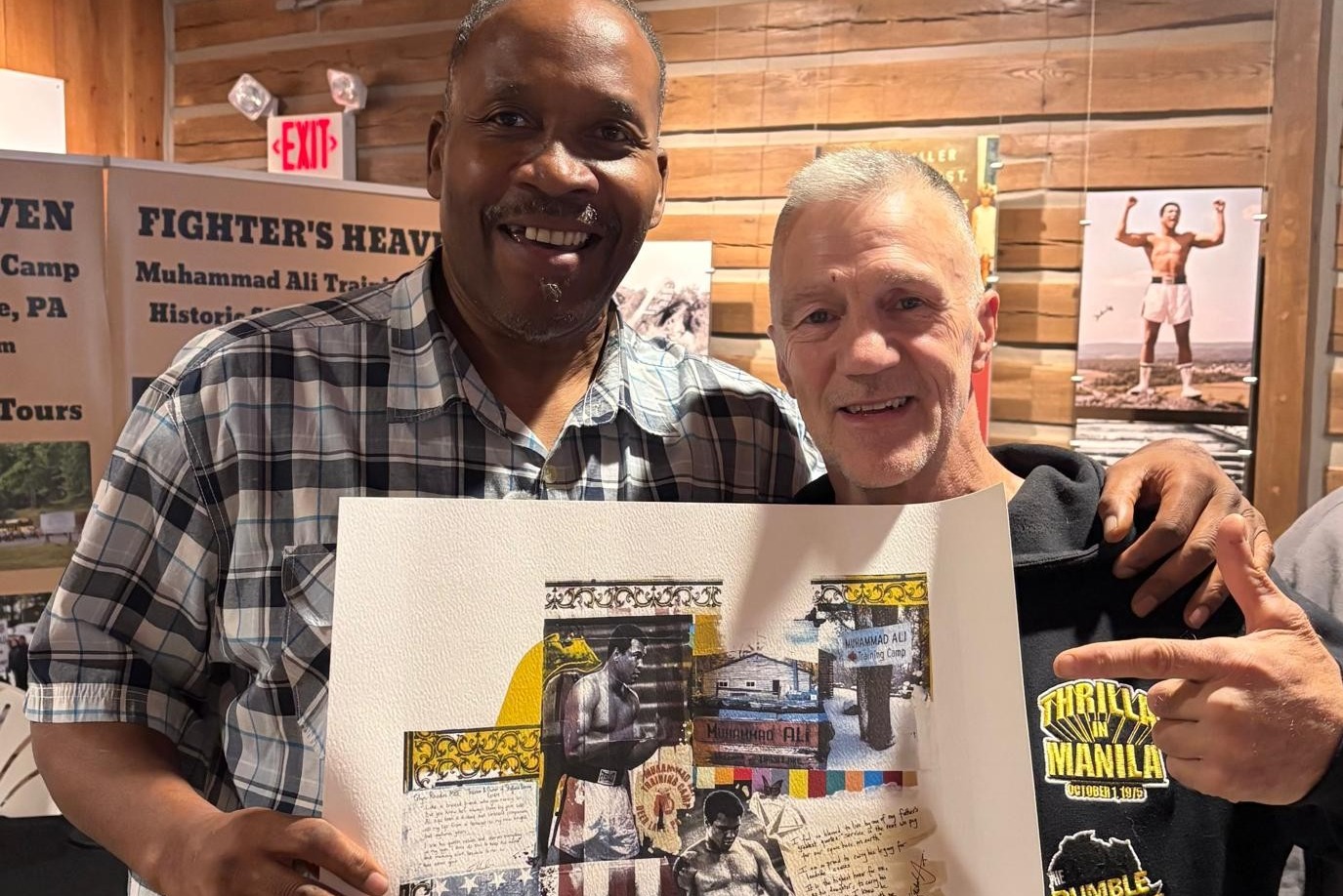 Glyn Rhodes teilt Muhammad Alis Hommage mit Boxlegende