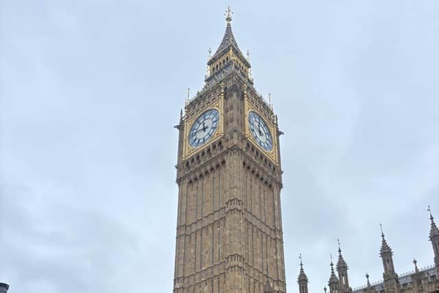 The tour takes in Big Ben and the Houses of Parliament 