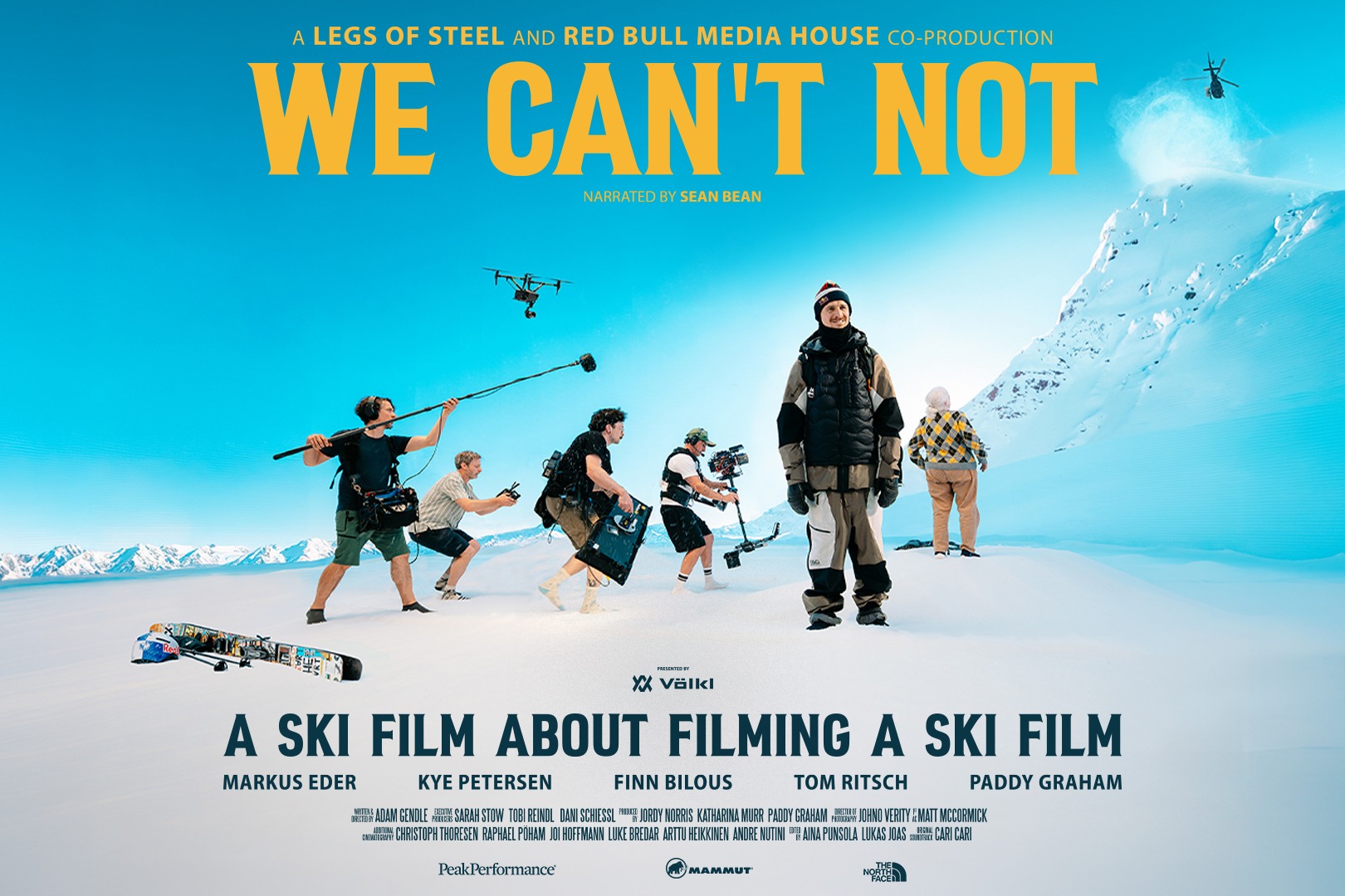 Sean Bean narrates new ski film starring Sheffield’s Paddy Graham