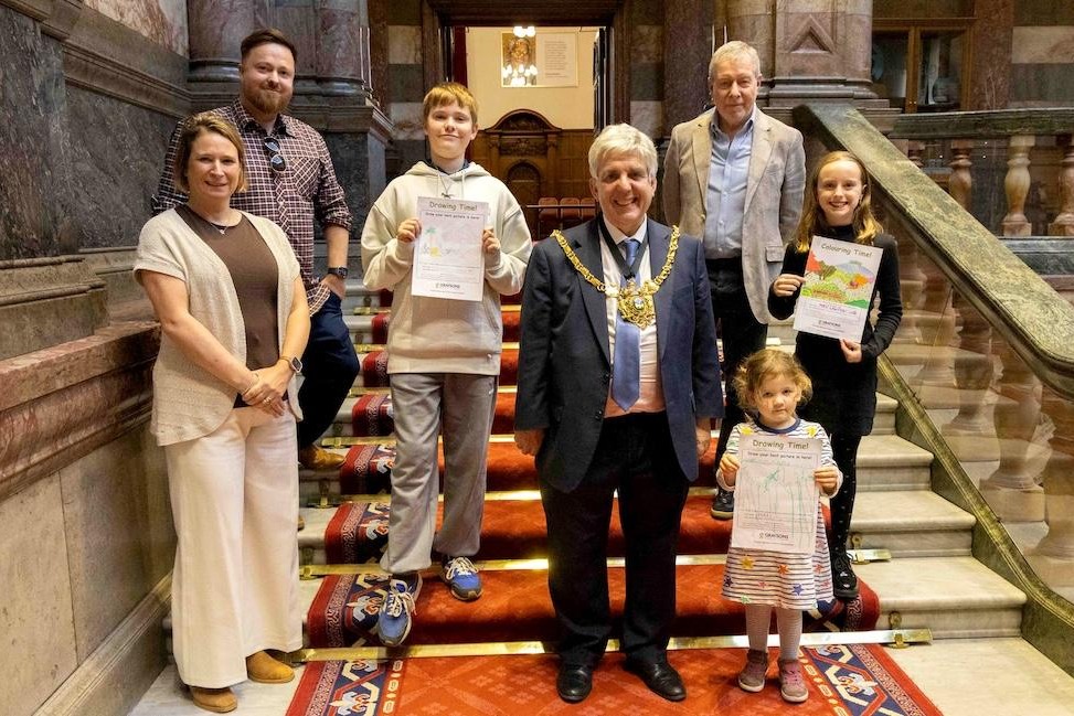 Sheffield’s young artists enjoy special date at the Town Hall