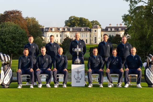 GB & Ireland Team (Gareth Davies front row third from right)