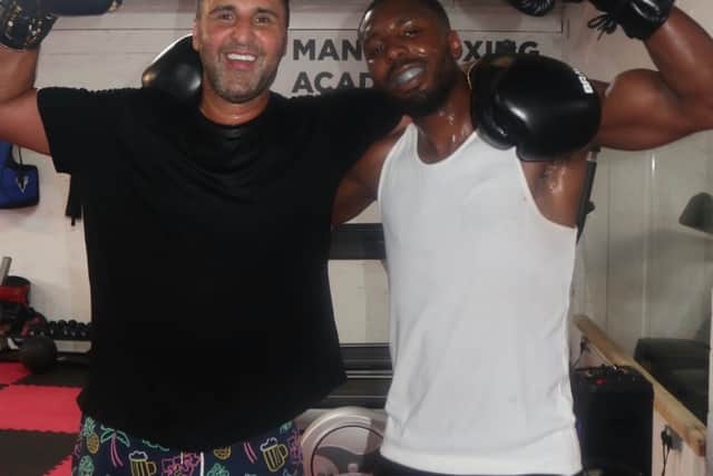 Amer Khan and Shakiel Thompson Photo courtesy of Alina Alam