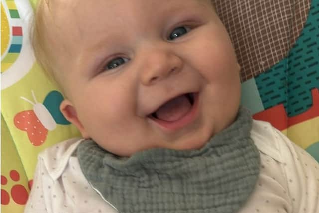 Little Freddie rare eye cancer was diagnosed early after his family participated in the Generation Study.
