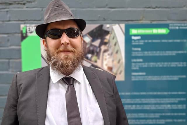 Emmaus Sheffield companion Darren Robinson is bringing a Blues Brothers vibe to the charity.