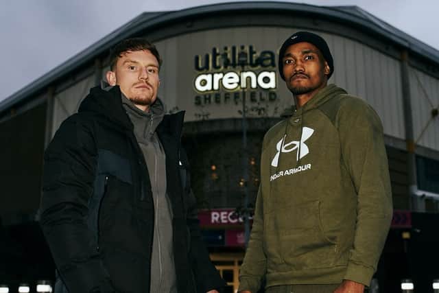 Dalton Smith v Alberto Puello. Pic via Matchroom