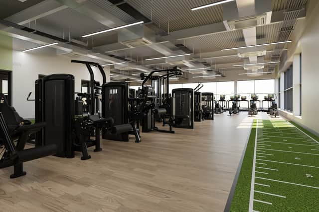 Artist impression of the transformation at Graves Health and Sports Centre