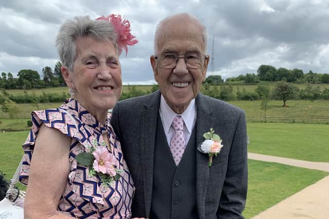 Irene and her husband, Leslie.