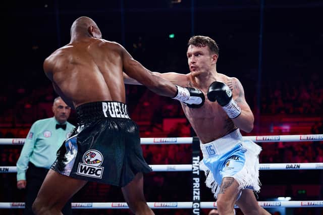 Dalton Smith wins at the Arena Picture By Mark Robinson Matchroom Boxing
