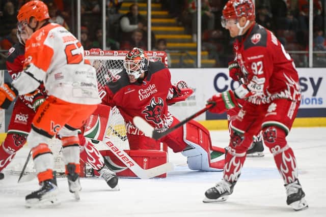 Christian Stoever stopped everything thrown at him on Saturday night in Cardiff