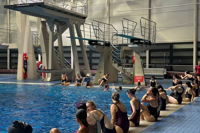 More than 100 women have learned to springboard dive thanks to the club