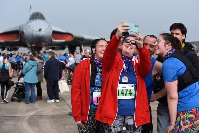 XH558 at a previous event