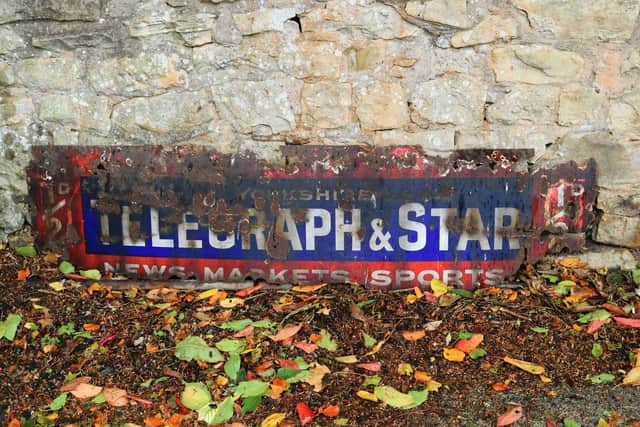 The sign could be worth significant amounts if it were in better condition