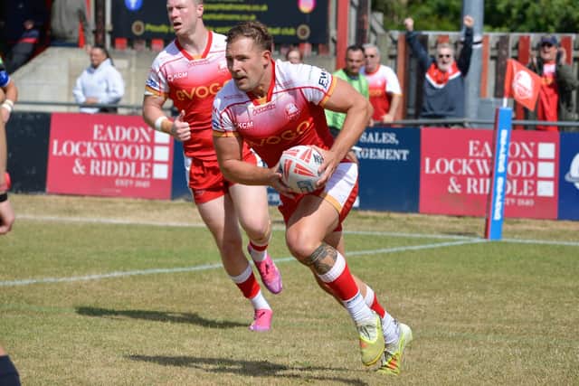 Greg Eden scoring for the Eagles during the 2026 campaign.