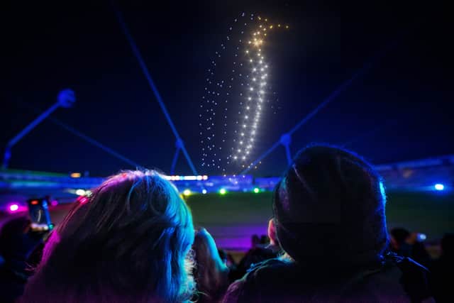 WILD: The Drone Light Show, is coming to Wentworth Woodhouse on 30 and 31 October