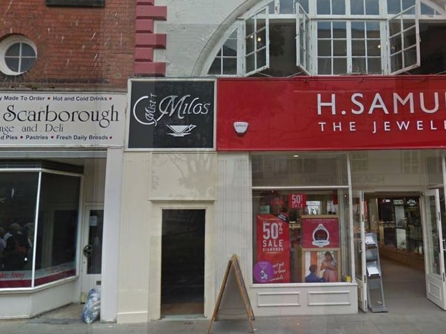 This cafe in the town centre was given a 5 star rating on January 14.