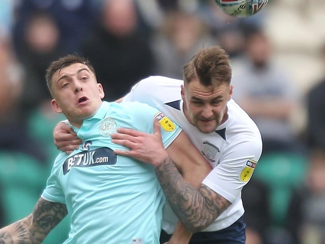 Part of a defence which in the first half coped fine but in the last half hour or so caved-in against the 10-man visitors.