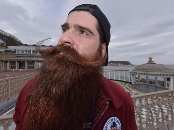 Shane Hazelgrave headed to Scarborough for Yorkshire Beard Day.