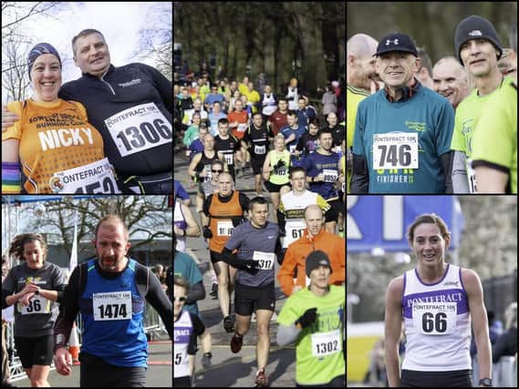 More than 1,300 people took part in the third annual Pontefract 10k this weekend.