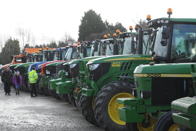 360 tractors turned out