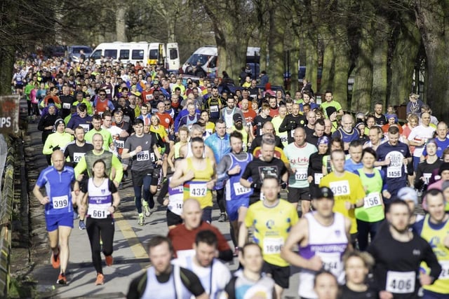 A total of 1,347 people took part in the run, which was partnered with the Prince of Wales Hospice.