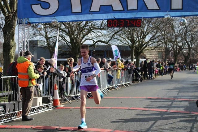 In tenth place was Elliot Prentice of Pontefract AC, who secured a time of 37:45.