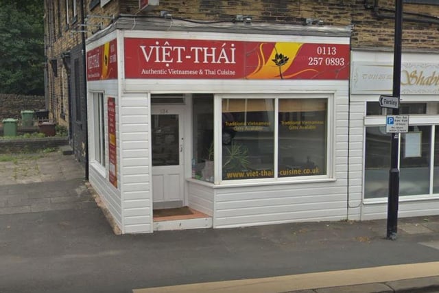 This Stanningley Thai restaurant bagged eighth place on the list. It was described by one reviewer as a "truly amazing restaurant and in my opinion the best in the area."