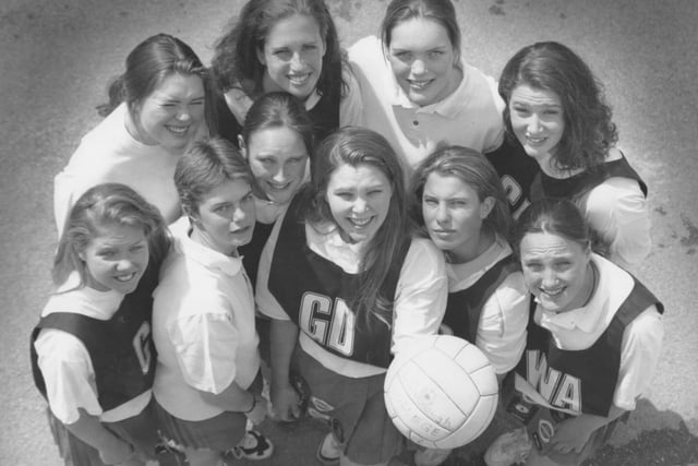 The Owls netball team who won the Scarborough and District Ladies 2nd Division in May 1995. From back, Ruth Harland, Sarah Steel, Jane Harland, Vicky Pratt; front, from left, Rebecca Kelly, Emma Howitson, Jessica Coleshill, Sarah Brennand, D Noble, Jeanette Coleshill.