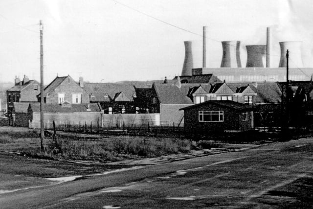 This is Stourton village before it was cleared in the 1970s.