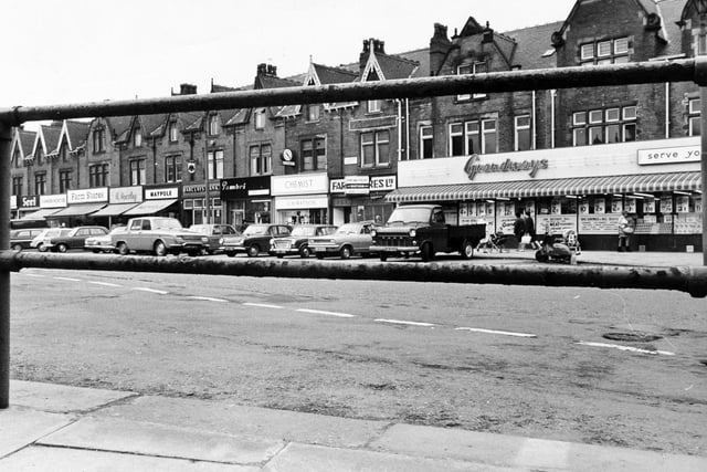 A parade of shops on Roundhay Road.