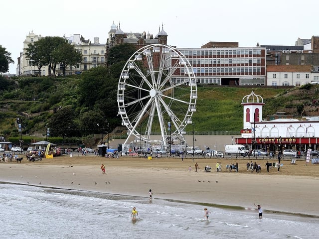 The big wheel was a summer attraction last year