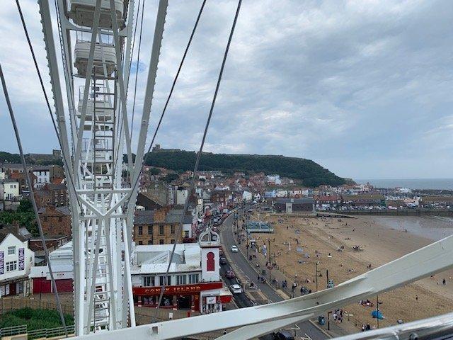 The view from the wheel.